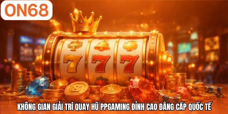 Không gian giải trí quay hũ PPGAMING đỉnh cao đẳng cấp quốc tế