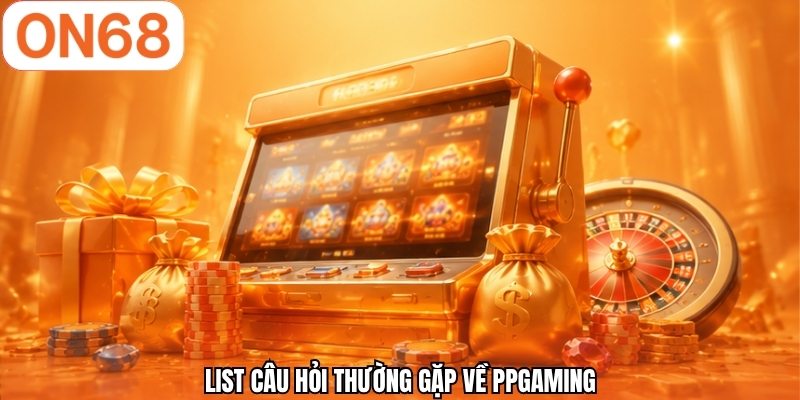 List câu hỏi thường gặp về PPGAMING